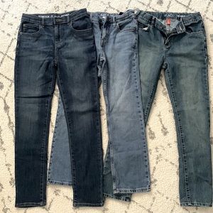 3 pairs of boys jeans size 12